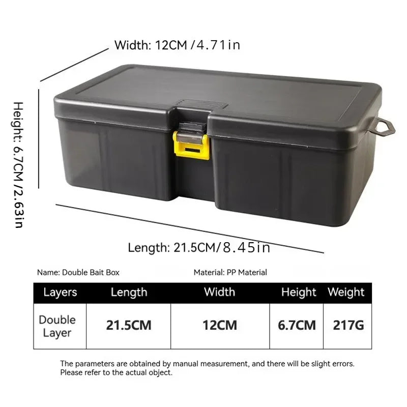 Double Layer Fishing Tackle Box